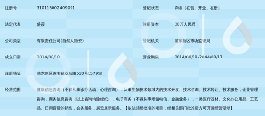 上海升霞健康信息咨询