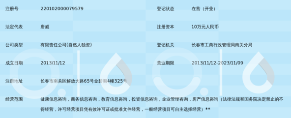 长春市裕升和健康信息咨询